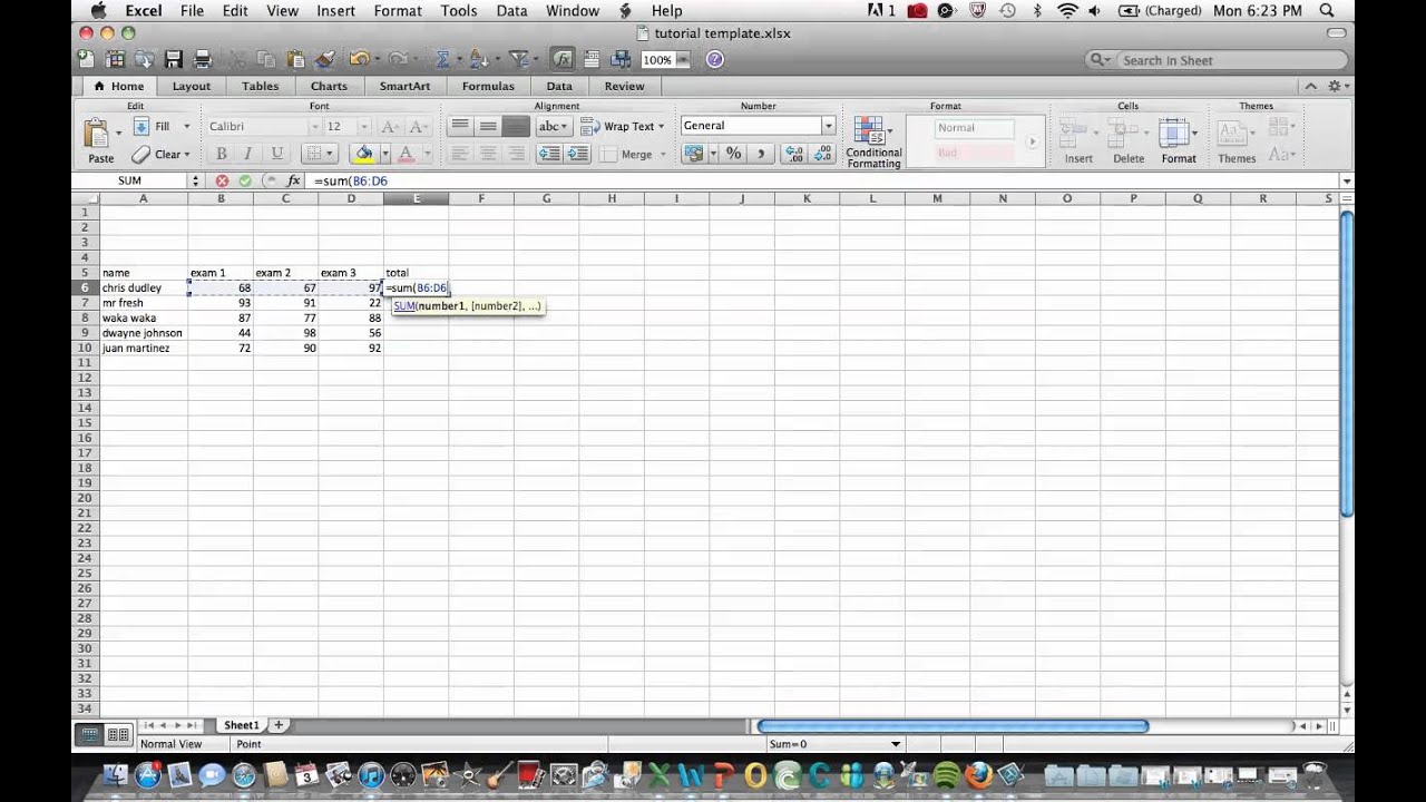 excel 2011 for mac alternative to subtotal